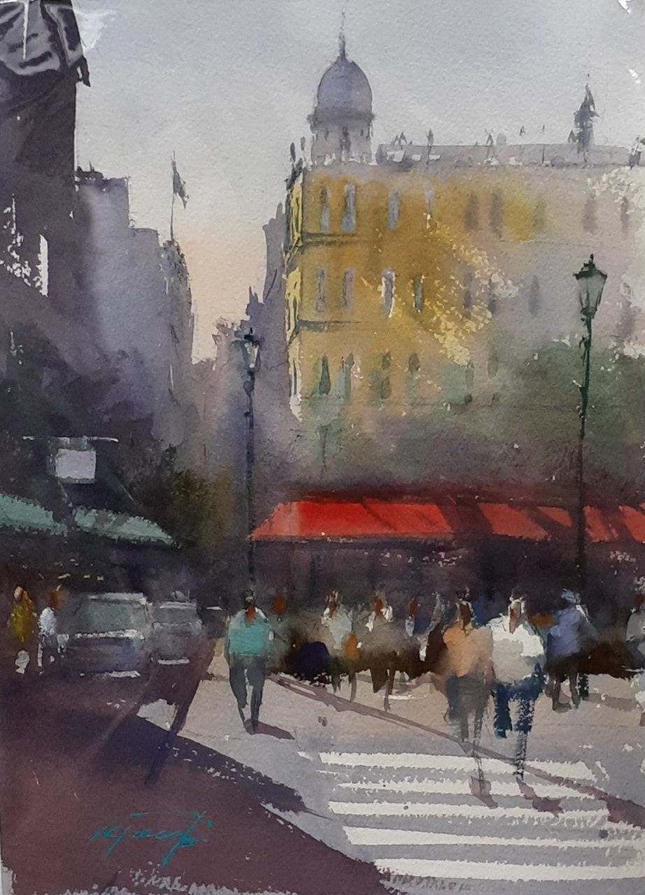 2025年4月期特別講座】田辺恵子の透明水彩で描く風景 ①2025年4／6（日